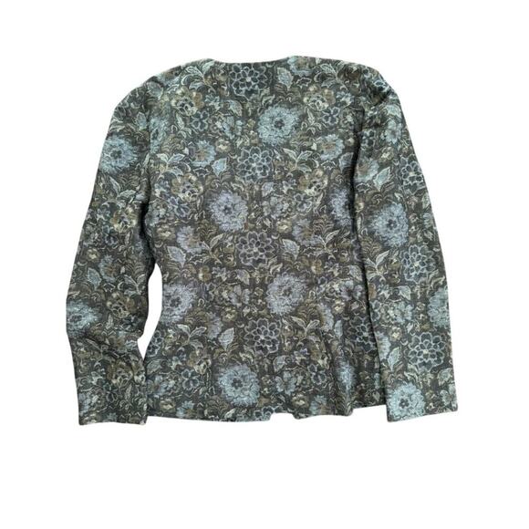 Vintage floral tapestry Blazer Jacket - S/M - Picture 2 of 7